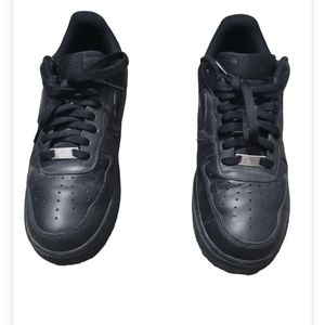 Black Air Force 1 Size 10 Men